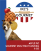 Ike'S Gourmet Apple Pie Dog Treat Cookies - Real Fruit Shortbread Cookies Vegan And All-Natural Grain And Gluten Free Made In Usa