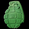 Usa-K9 Grenade Ultra Durable Nylon Dog Chew Toy For Aggressive Chewers