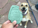Usa-K9 Grenade Ultra Durable Nylon Dog Chew Toy For Aggressive Chewers