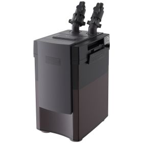 162.7GPH Canister Filter, 3-Stage External Aquarium Filter with Powerful Pump